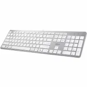Adesso EasyTouch 730UW USB-C Multi OS Scissor Switch Keyboard With CoPilot AI Ho