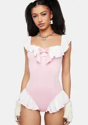 [Serpenti] The Iris Ruffled Playsuit