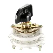Band Selector Rotary Switch 4P5T 4 Pole 5 Position, 2 Deck