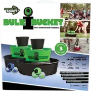 Instant Fun Sports - Bulzibucket Cornhole Green/black from Tates Toyworld