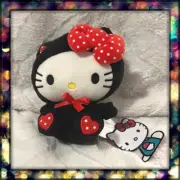 New With Tags Hello Kitty with Hearts Plush - Sanrio 7”