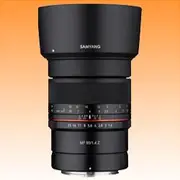 Samyang MF 85mm F1.4 Lens for Nikon Z - Brand New
