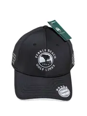 Pebble Beach 1919 Golf Links Hat/Cap Champions Strapback Adjustable Black