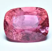 1.40 CT Natural Faceted Rubellite Tourmaline From Paprok Mines Afghanistan