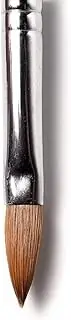KADS Kolinsky Sable Acrylic Brush Size 2#/4#/6#/8#/10# Acrylic Brush with 5pcs/Set Black Kolinsky Sable Acrylic Nail Brushes (8#)