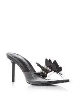 Sophia Webster Women's Vanessa Butterfly & Faux Pearl Mule Sandals