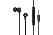 Edifier P205 Wired Earbuds Earphones w In-Line Microphone For Smartphones Black