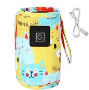 Baby Bottle Warmer,USB Instant Milk Warmer for Baby | Portable Bottle Warmer for Outing or Travel, Smart Constant Temperature Control Heat for Indoor Car Journey