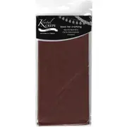 Krystal Chocolate Brown Crepe Paper (1 Sheet)