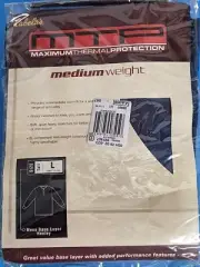 Cabela's Medium Weight-Men's MTP Base Layer Thermal Shirt-Size LT-Navy-NIP
