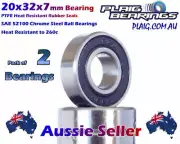 20x32x7mm Bearings (2) HPI Baja 5B 5T Diff Outer Bearing B094 1:5 Rovan PRC KM