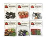 Buttons Galore 50+ Assorted HALLOWEEN Theme Buttons Set for Sewing & Crafts