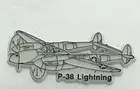 P-38 Lightning Fridge Magnet Souvenir