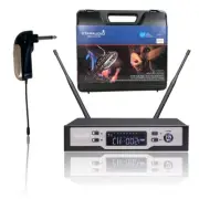 1CH Wireless UHF Guitar Microphone Reciever Guitar Straight pug Angled plug Mic