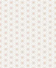 Clairefontaine Folded Tissue Paper, 50x70cm, 18g - Gold Geometric, Pack of 4 Sheets