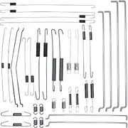 [Hippotech] GX160 GX200 Carburetor Assortment Throttle Springs, Governor Spring Throttle Return Linkage Kit for Honda Briggs Stratton Lawn Mower Engines