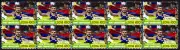 DAVIT CHAKVETADZE GRECO ROMAN 85kg 2016 RIO OLYMPICS GOLD MEDAL VIGNETTE STAMPS