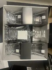 Crystal Whisky Decanter & Whiskey Glasses Set Gift Boxed Royal Doulton