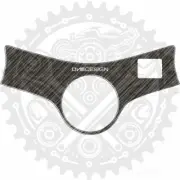 Top Fork Yoke Protector Carbon Fits Honda VFR 800 A