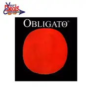 ^ Pirastro Obligato Violin E String 4/4 Steel E Loop Med Gauge