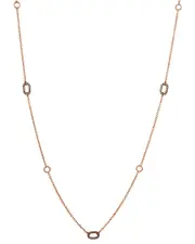 Le Vian Chocolate Diamonds 14K Rose Gold 1.27 ct. tw. Diamond Layering Necklace