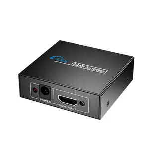 4K HDMI 切換盒 一分二分配器 HDCP解碼器 2K 電視 同步 影像輸出 1進2出 MOD PS4 PS5 『無名』 T03106