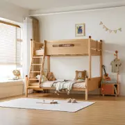 Faye 1.35m Kids Bunk Bed Frame with Mattress Children's Bed