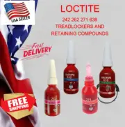 Loctite 242 262 271 638 10ml THREADLOCKER, RETAINING COMPOUND FREE SHIPPING