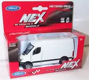Welly Diecast 1:34 ish Mercedes Benz Sprinter Panel Van, white New in Box