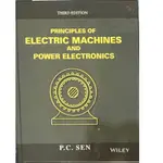 二手書電機機械PRINCIPLES OF ELECTRIC MACHINES AND POWER ELECTRONICS