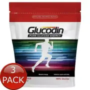 3 x Glucodin Zip Bag Pwdr 325G