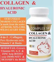 MULTI MARINE COLLAGEN WILD-CAUGHT FISH DOUBLE HYDROLYZED, HYALURONIC ACID BIOTIN