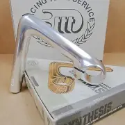 New-Old-Stock 3T Synthesis Quill Stem w/Silver Finish (26.0 mm clamp x 130 mm)