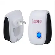 Ultrasonic Pest Repeller, Upgraded Electronic Indoor Plug-in Pest Control Efficient Repelling Rat, Spider, Ant, Mosquito, Cockroach, Bed Bug for Home, Kitchen, Office, Warehouse, Hotel