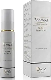 Orgie Sensfeel Pheromone for Body and Hair - Seduction Elixir - Perfume For Woman Pheromones Natural Spray Attract Man - parfum para mujeres atraer hombre - cabello pelo cuerpo 3.4fl.oz/100ml