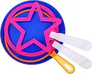 ERINGOGO 4Pcs Colorful Bubble Wands Set Safe Bubbles Maker for Outdoor Activities Bubble Party Fun and Engaging Bubble Making for