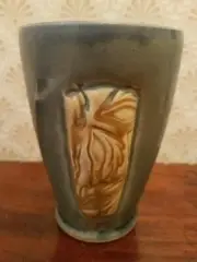 Jennifer Everett Handmade Art Pottery Vase Portland Maine