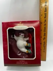 Hallmark Cool Sport Coca Cola Polar Bear Ornament NIB