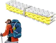 Krujecnt Foam Seat Cushion - Waterproof Foam Sleeping Pad - Lightweight Folding Mat, Chair Stadium Mat for Mountaineering, Hiking, Hunting