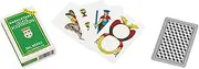 Dal Napoletane 81 Extra 014004 Italian Regional Playing Cards, Green Case - Deck of 40 Cards [ Italian Import ]