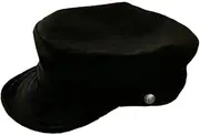[Generic] Winter Suede Bent Brim Octagonal Hat Short Brim Newsboy Cap Men and Women Outdoor Visor Cap