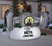 8 Ft STAR WARS TIE FIGHTER W DARTH VADER Christmas Lighted Yard Inflatable