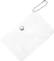TOKIDNY Card Holder for Binder Pvc Card Protector Elegant Design for Postcards Storage for Women