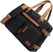 COHEALI 1pc Computer Bag Backpack Laptop Tote Bag Waterproof Handbag Ment Tote Bag Laptop Satchel Bags Laptop Storage Bag Cross Shoulder Bag Man Messenger Bag Multifunction Nylon Cloth, 0321Y49LFU