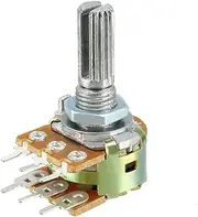 XYWHPGV WH148 10K Ohm Variable Resistors Dual Turn Rotary Carbon Film Taper Potentiometer 6 Pin(ee0d3 c921f d3a64 4f9b0 0bb42 1a8fa