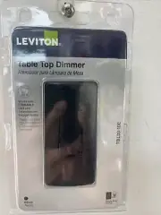 Leviton 300-Watt Incandescent-CFL-LED Tabletop Dimmer, Black