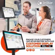 3nStar LCD 9.7″ Customer Display 1024 X 786 (PDL0010VH-12) VGA + HDMI