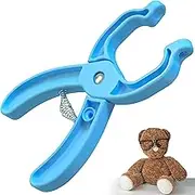 Safety Eyes Tool,Crochet Eye to ol for Attaching,Safe-ty Eyes Crochet to-ols,Ey-e Installation Tool,Quick Installation Crochet Pliers Auxiliary to-ol for Attaching 5-30mm Safety Ey-ES