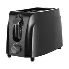 Brentwood Toaster Cool Touch 2 Slice Black Lift Toast Function Cord Wrap Safe