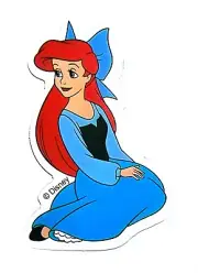 Disney Princesses The Little Mermaid ARIEL Anime Cartoon Water Resistant Sticker